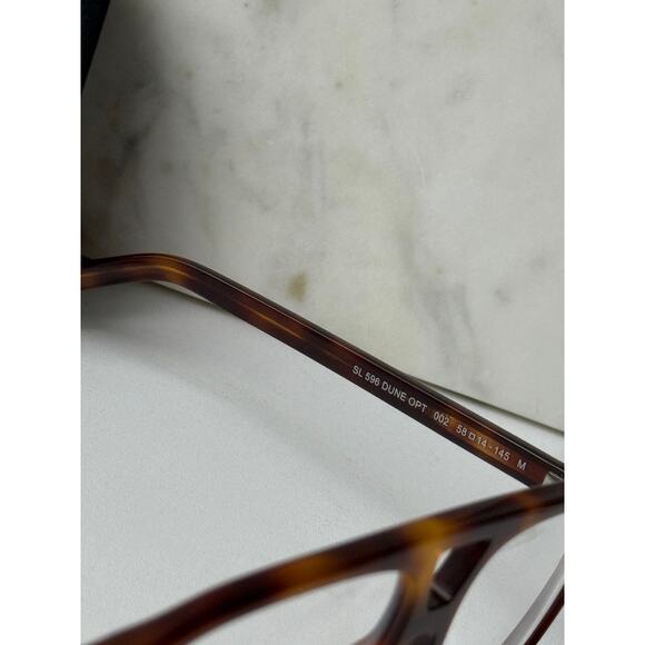 NEW Saint Laurent SL596 Dune Opt Frames in Havana Brown